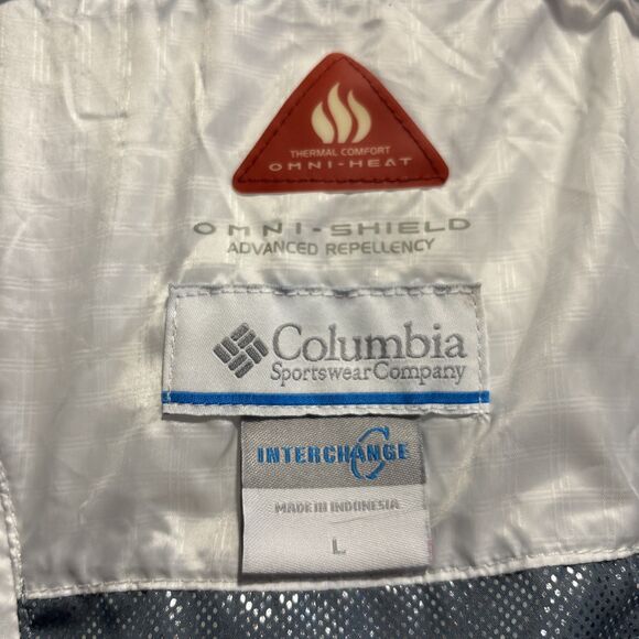Columbia Whirlibird Omni Heat 3 In 1 Hooded Jacket Women’s Large Interchange Red - Picture 16 of 16